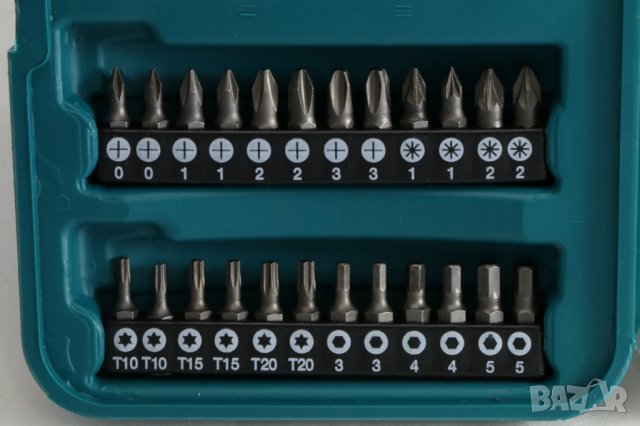 Makita свредла, битове, накрайници 48 ч. пробиване, навиване, Германия, снимка 6 - Куфари с инструменти - 24690072