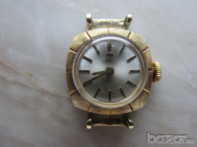 златен дамски часовник TISSOT, снимка 2 - Дамски - 6651429
