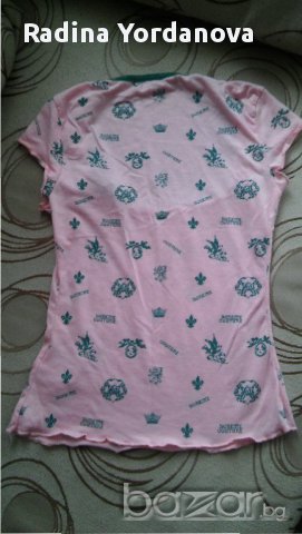 Чисто нова блузка в розово със сладка панделка, снимка 4 - Детски Блузи и туники - 17092034