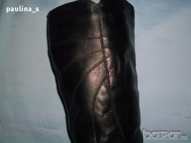 Рядка находка / Италиански ботуши "Fausto Santini" естествена кожа, снимка 11 - Дамски ботуши - 16230230