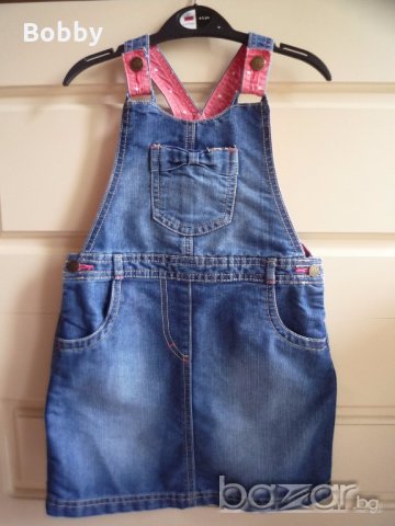 Дънков сукман George 4-5 години, снимка 4 - Детски рокли и поли - 18208886