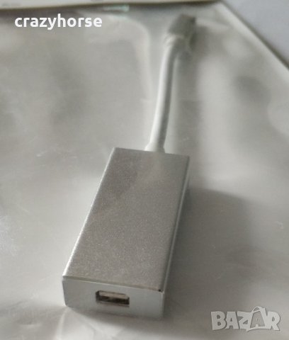 Thunderbolt 3 (USB-C) към Thunderbolt 2 (Mini DP) адаптер за MacBook, снимка 2 - Кабели и адаптери - 21629030