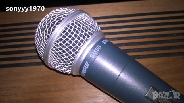 shure 58-profi microphone-жичен микрофон-внос швеицария, снимка 2 - Микрофони - 22147913