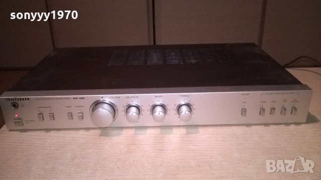 telefunken ra-100 stereo amplifier-внос швеицария, снимка 2 - Ресийвъри, усилватели, смесителни пултове - 21773854