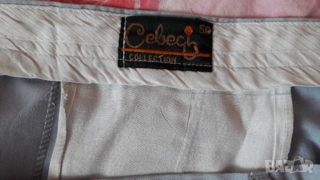 Мъжки къс панталон от светлосин плат нов № 50, снимка 4 - Къси панталони - 21633625