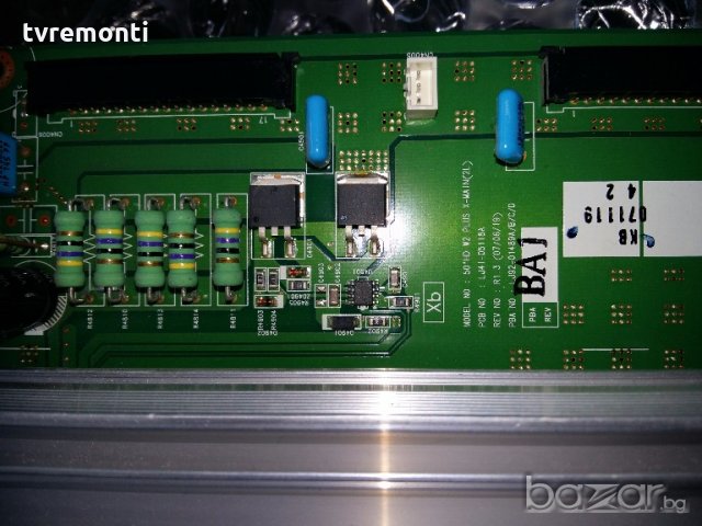 X-MAIN BOARD LJ41-05118A LJ92-01489A, снимка 2 - Части и Платки - 18760964