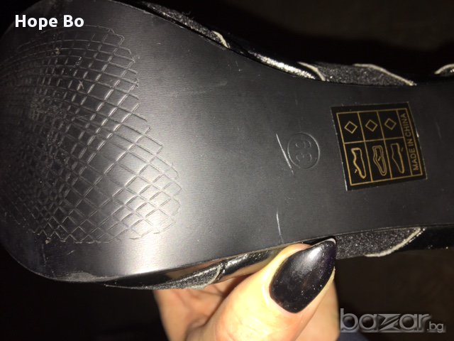 Нови летни боти+подарък Zara Basic сандали р.39, снимка 4 - Сандали - 17236476