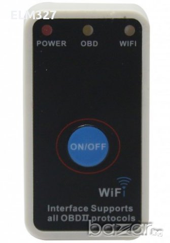 WiFi on/off ELM327 OBD2 скенер за автодиагностика, за iOS устройства - iphone, iPad, снимка 3 - Аксесоари и консумативи - 8384169
