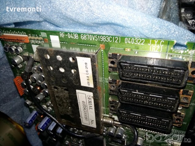 MAIN AV BOARD LG RF-043B 6870VS1983C , снимка 2 - Части и Платки - 18498963