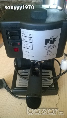 fif espresso italiano-кафемашина като нова-нов внос швеицария, снимка 5 - Кафемашини - 8539281