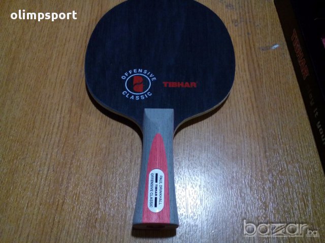 Дърво за тенис на маса Tibhar Paul drinkhall  Offensive Classic ново  тегло 88 гр стратегия OFF скор, снимка 2 - Тенис - 14776279
