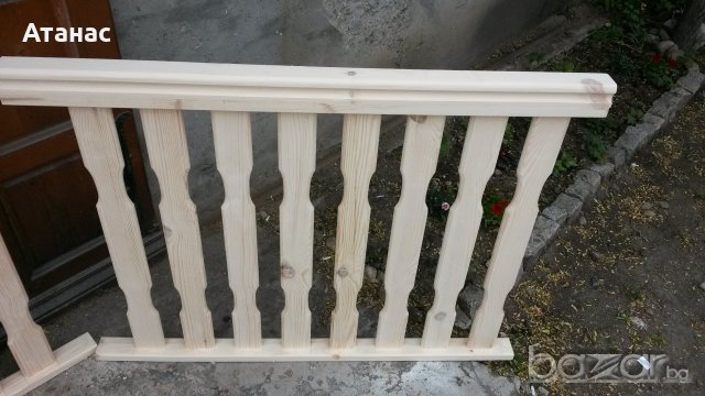 Дървени парапети, снимка 4 - Декорация за дома - 19434790