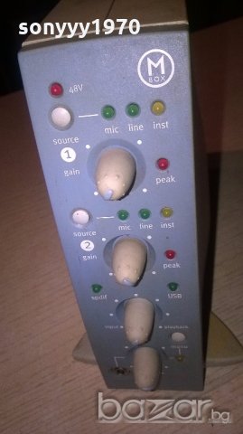 focusrite-digidesign focusrite mbox/avid-внос швеицария, снимка 5 - Ресийвъри, усилватели, смесителни пултове - 19603057