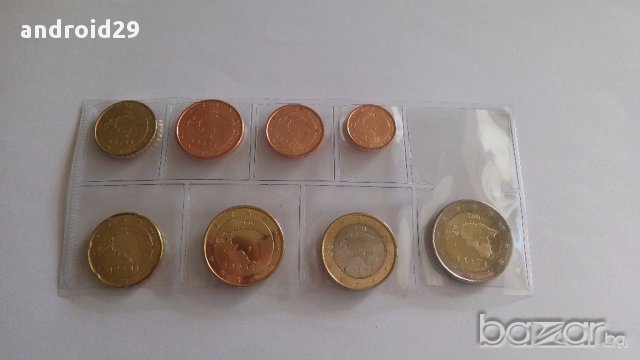 Естония Евро Монети - пълен сет 2011 г.