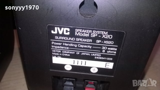 jvc-тонколони-2бр-внос швеция-16х14х11см, снимка 7 - Тонколони - 25551460