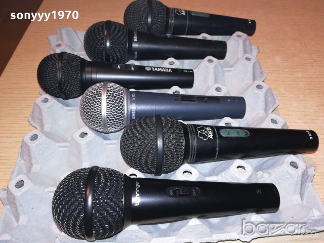 akg/shure/behringer/yamaha-microphone-внос швеицария, снимка 3 - Микрофони - 20538654