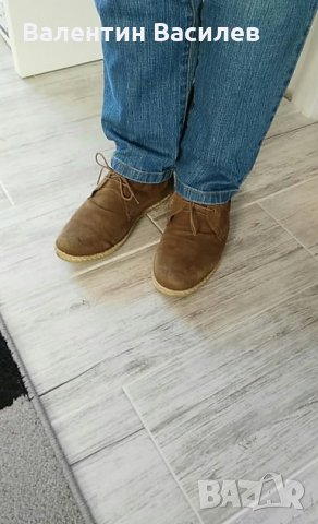 Спортни велурени обувки №43 ст. 27см., снимка 3 - Спортно елегантни обувки - 20943132