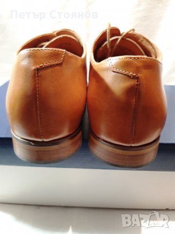 Чудесни мъжки обувки от естествена кожа PAUL HUNTER №44, снимка 9 - Официални обувки - 24664226