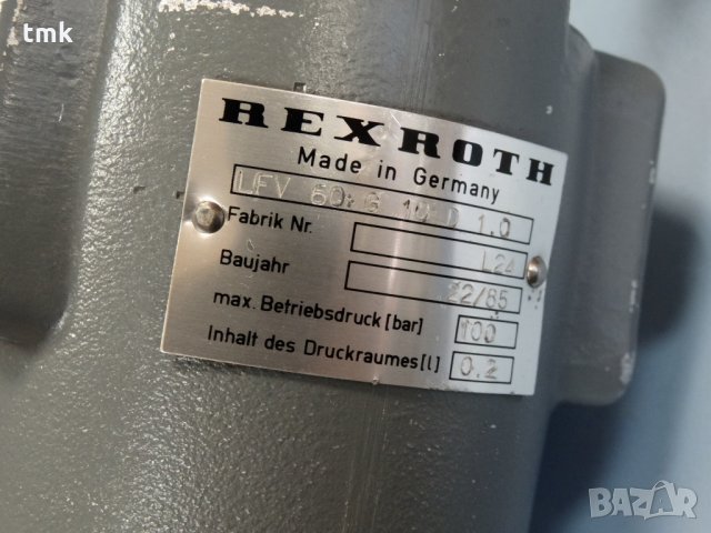 Хидравличен филтър Rexroth LFV-60, снимка 8 - Резервни части за машини - 25716472