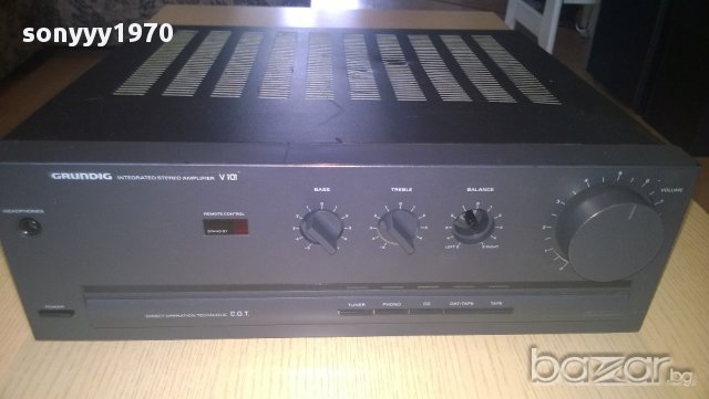 grundig v101 stereo amplifier-нов внос швеицария, снимка 3 - Ресийвъри, усилватели, смесителни пултове - 10267333