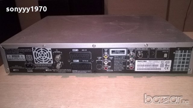 philips dvdr725h/02 hdd/dvd-внос швеицария, снимка 18 - Плейъри, домашно кино, прожектори - 18993109