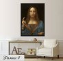 Картина Спасителят на Света - Давинчи, репродукция, канава, картинно пано № 171, снимка 7