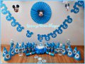 украса и аксесоари на тема МиКи Маус за детски рожден ден, снимка 3