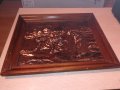 картина-релефна-мед/месинг-внос швеицария-52х43х5см, снимка 4