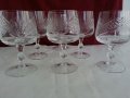 кристални чаши за коняк ракия и др, снимка 1