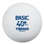 топчета за тенис на маса Tibhar BASIC 40+ SYNTT  бели, снимка 1 - Тенис - 11831800