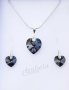 Сваровски Обеци,Колиета Комплекти"heart'' Crystals from SWAROVSKI®, снимка 12