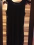 Черна рокля/туника с паети, снимка 3
