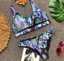 различни разцветки Бански ХИТ 2018 high leg bikini, снимка 3