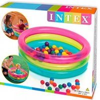 Детски надуваем басейн със 50 броя цветни топки, снимка 4 - Други - 21572450