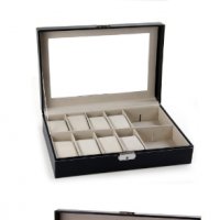 1757 Луксозна кутия за 12 броя часовници, снимка 7 - Мъжки - 24746817