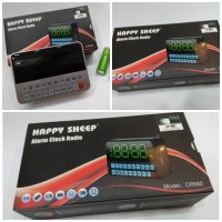 Преносимо Акумулаторно USB Радио с часовник Happy Sheep CR562, снимка 1 - Други - 20400890