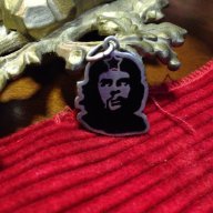 Че Гевара-Сребърен медальон с емайл, снимка 5 - Колиета, медальони, синджири - 6768585