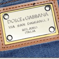 D&G Dolce and Gabbana Large Plate Мъжки Къси Дънки size 48 (32), снимка 5 - Дънки - 6839094