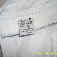 нови бели бермуди от Англия номер UK-12/40, снимка 4 - Къси панталони и бермуди - 10968897