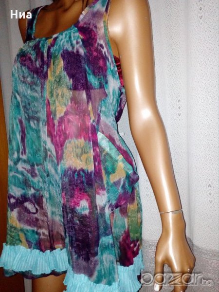 Много лека ефирна туника за едра дама-L/XL, снимка 1