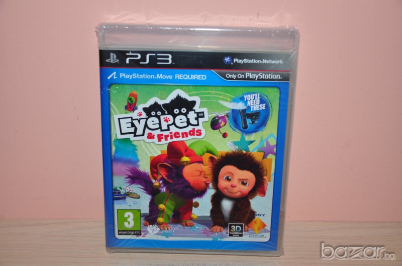 Колекция нови игри Eyepet & Friends,lego,spongebob,puppeteer ps3, снимка 1