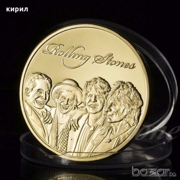 МОНЕТА РОУЛИНГ СТОУНС, снимка 1