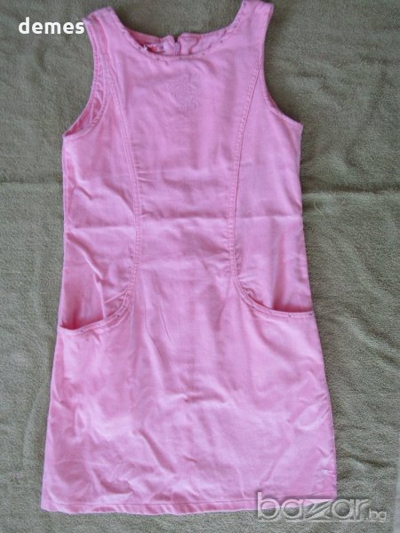 Розов сукман за момиче MARIQUITA размер 134, нов , снимка 1