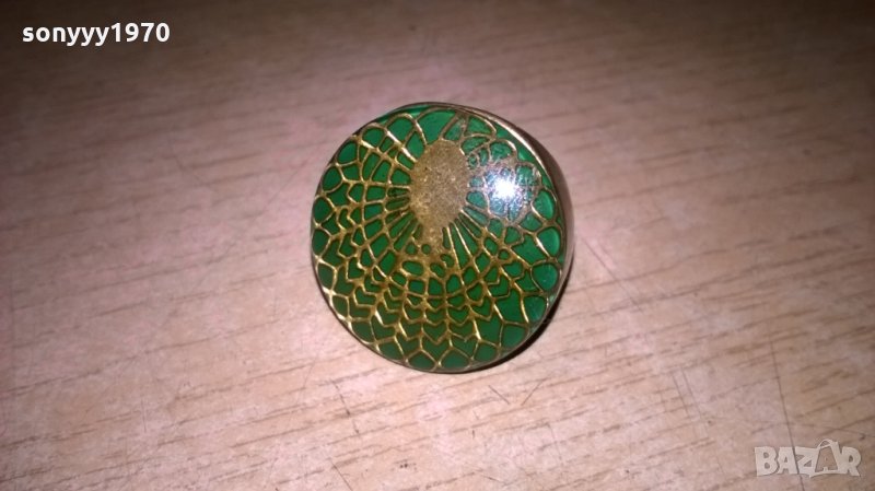 паяк-як и масивен пръстен-3х3см, снимка 1