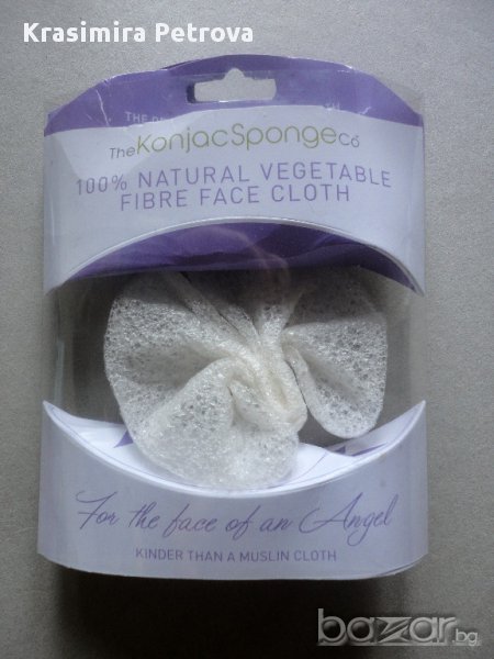 Конджак гъба Angel Cloth (Konjac Sponge), снимка 1