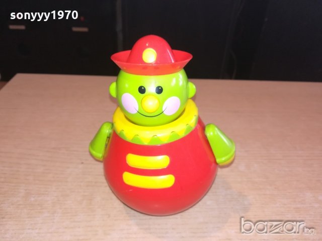 клоун с специално дъно-17х12см-внос швеицария, снимка 3 - Колекции - 21094991