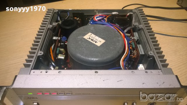 SOLD/ПОРЪЧАН-aiwa sa-p30e-dc stereo power amplifier-240watts-made in japan-внос швеицария, снимка 6 - Ресийвъри, усилватели, смесителни пултове - 10155931