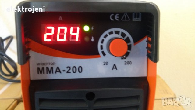 120 лв!!Инверторен ЕЛЕКТРОЖЕН 200 Ампера Professional, снимка 8 - Други машини и части - 12894754