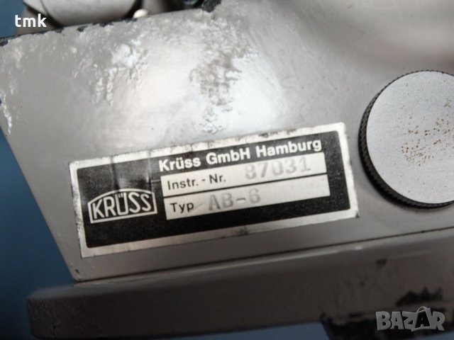 Рефрактометър KRUSS typ AB-6, снимка 9 - Други машини и части - 21699465