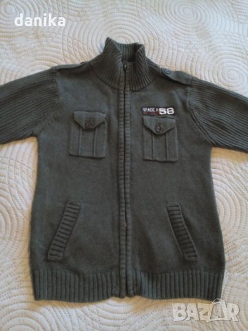 Детска жилетка H&M  тип суичър 110 116, снимка 2 - Детски пуловери и жилетки - 23265194